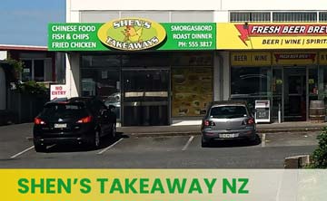 Shens Takeaway NZ Menu Price