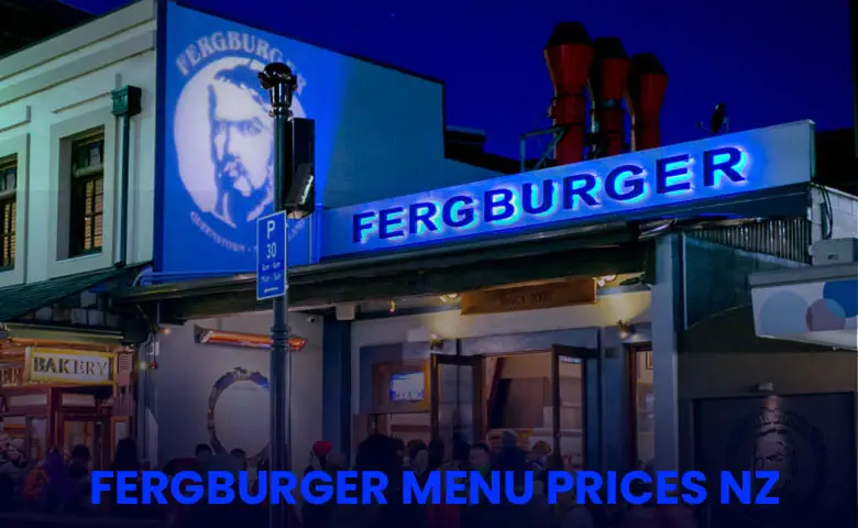 Fergberger Menu Prices NZ 2024