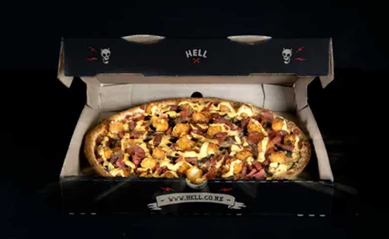 Hell Pizza Menu NZ