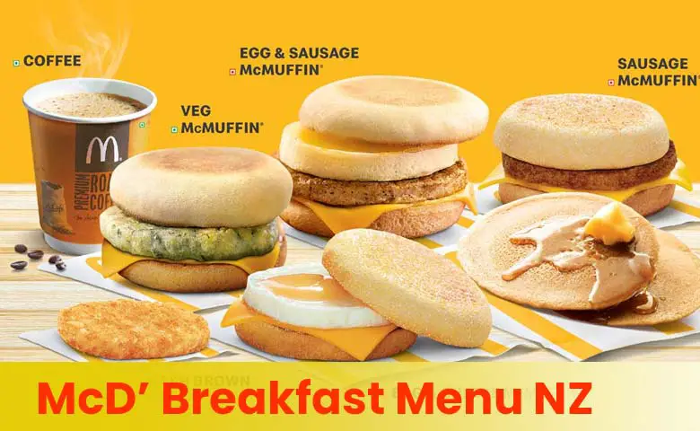 Mcd Breakfast Menu Prices NZ 2024